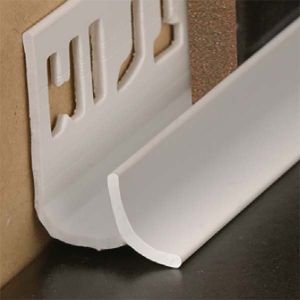 PVC Concave Edge White 9mm