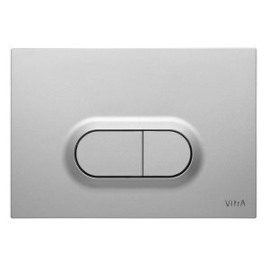 VitrA Loop Oval Dual Flush Plate Polished Chrome