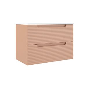 Nuvo Class Wall Hung Vanity Coral 800x449x550mm