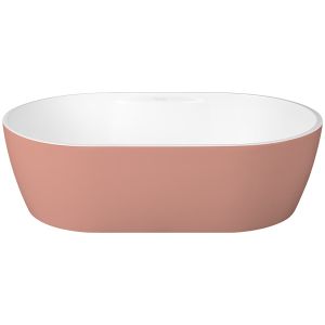 Nuvo Echo Oval Stone Counter Top Basin Coral 550x350x127mm
