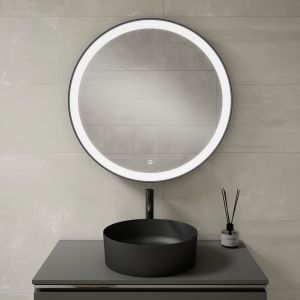 Nuvo Class LED Mirror Round 900x60x700mm