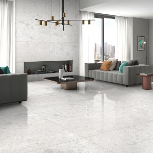 Silk Emperador Bianco Polished Porcelain Floor 1st 600x1200mm (1.44m2)