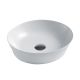 Nuvo Axis Round Counter Top Basin White 400x360x105mm