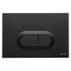 VitrA Loop Oval Dual Flush Plate Matt Black