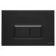 VitrA Loop Rectangular Dual Flush Plate Matt Black