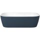 Nuvo Mode Rectangular Stone Counter Top Basin Navy