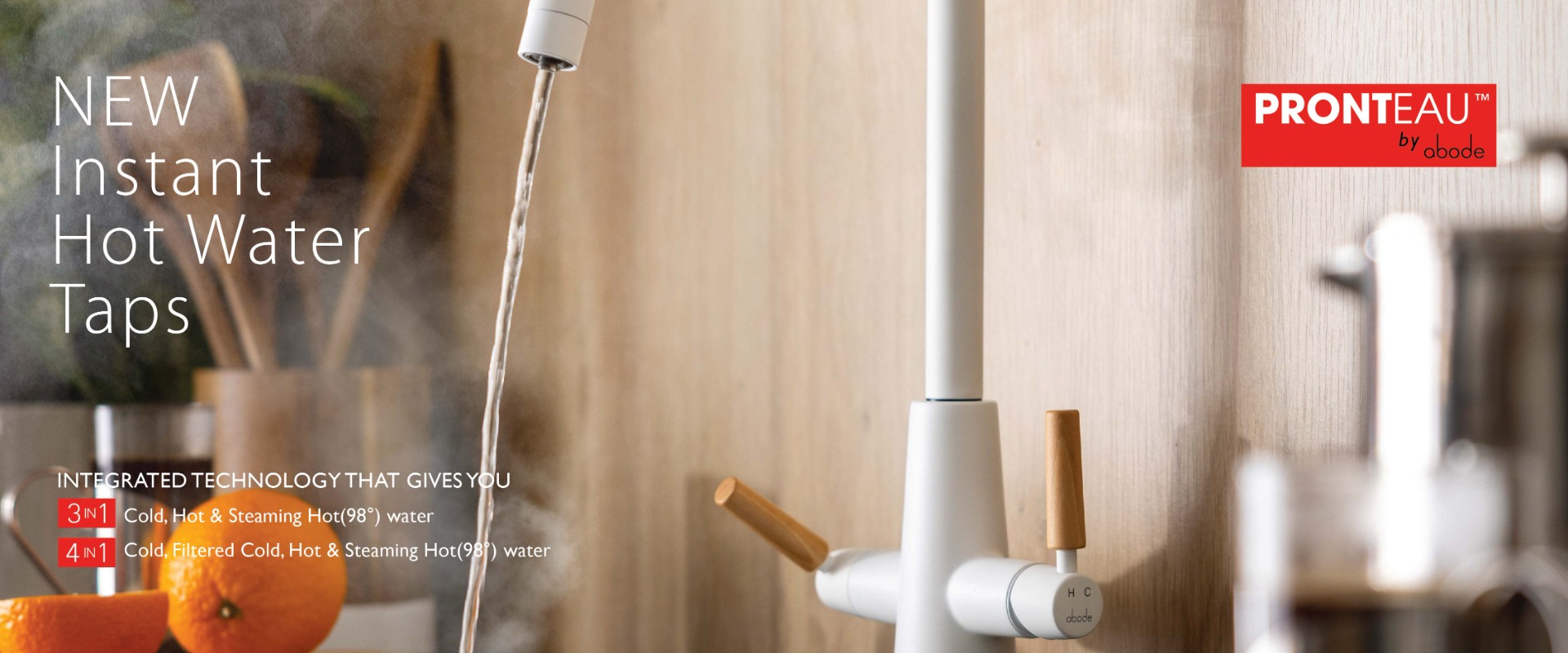 Tile Africa: Introducing Abode Instant Hot Water Taps, the Ultimate Kitchen Companion